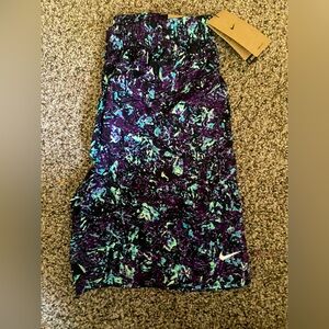 Nike Boys XL, swim shorts, new w/ tags, purple designs